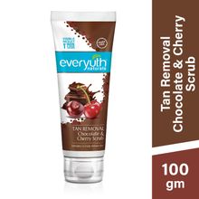 Everyuth Naturals Pure & Light Tan Removal Chocolate & Cherry Scrub