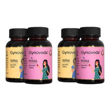 Gynoveda Myrha Vamha PCOS PCOD Delayed - Irregular Periods, Ayurvedic Pills - 2 Month Pack