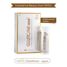 Glutone 1000 Setria L-Glutathione & Vitamin C Effervescent Tablets For Skin Brightening