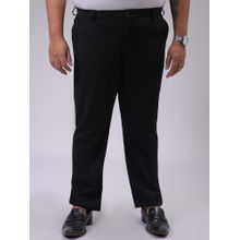 Hardsoda By The Indian Garage Co Men Plus Size Solid Stretchable Chinos Black