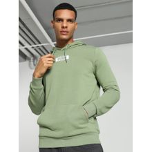 Puma Ms Varsity Graphic Mens Green Hoodies