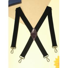 PELUCHE Hook & Go Heavy Duty "X Back" 4 Hooks Suspender for Men