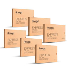 Raaga Professional Express Rejuvenating Facial Kit For Normal To Dry Skin - Pack Of 6