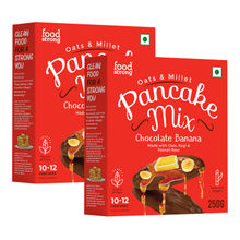 foodstrong Oats And Millets Pancake Mix - Chocolate Banana - Pack Of 2