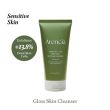 Arencia Green Tea + LHA Deep Pore Rice Cake Cleanser