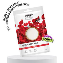 Nykaa Rose+Goat Milk Sheet Mask For Nourished & Radiant Skin-Formulated In Korea - For All Skin Types