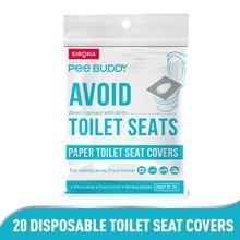 Peebuddy Disposable Toilet Seat Covers, No Direct Contact With Unhygienic Seats, Easy To Dispose