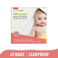 Bodyguard Baby Diaper Disposable Bags, Oxo Biodegradable & Leak-Proof Bags For Discreet Disposal