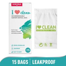 Sirona Oxo Biodegradable & Leak-Proof Sanitary Disposal Bags For Discreet Disposal Of Hygiene Waste