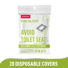 Peebuddy Waterproof Toilet Seat Covers (5), No Direct Contact With Unhygienic Seats, Easy To Dispose