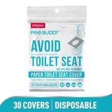 Peebuddy Disposable Toilet Seat Covers(30), No Direct Contact With Unhygienic Seats, Easy To Dispose