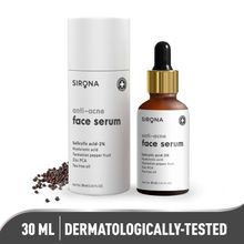 Sirona 2% Salicylic & Hyaluronic Acid Face Serum For Acne & Blackheads With Tea Tree Oil & Vitamin E