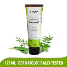 Sirona Neem Anti Acne Face Wash With Green Tea, Tea Tree Oil & Aloe Vera, For All Skin Types