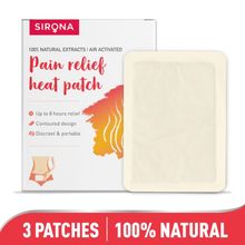 Sirona Pain Relief Heat Patches For Period Pain & Menstrual Cramps, 100% Natural Ingredients
