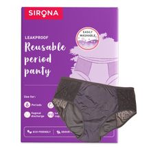 Sirona Reusable Period Panties (XL), Leak Proof Protection For Periods, Urinary & Vaginal Discharge