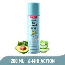 Sirona Body Hair Removal Spray Foam, Natural & Safe, With Goodness Of Avocado & Aloe Vera Extracts