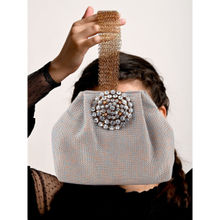 Odette Grey Solid Batuas