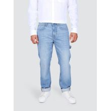 Lee Men Blue Mick Comfort Fit Mid Rise Light Fade Jeans