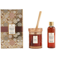 Veedaa Candles Himalayan Magnolia & Santal Reed Diffuser Set