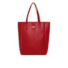 KLEIO PU Leather Women Everyday College Red Tote bag (HO4003KL-RE)