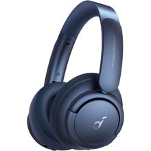 Soundcore Life Q35 with Targeted Active Noise Cancellation Enabled Bluetooth on Ear Headset Blue