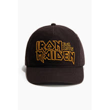 H&M Men Brown Embroidered-motif cotton twill cap
