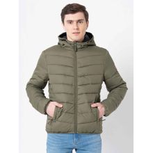 Red Tape Mens Olive Solid Jacket