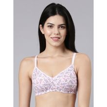 Enamor Fab-Cool Stretch Cotton Everyday High Coverage, Non Padded Bra For Women