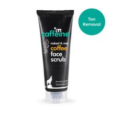 MCaffeine D-Tan Exfoliating Coffee Face Scrub With Walnut & Vitamin E for Fresh & Glowing Skin