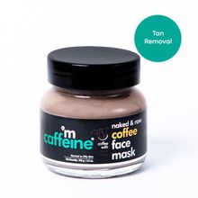 MCaffeine D-Tan Removal Coffee Clay Face Mask - Pore Cleansing Face Pack for Normal to Oily Skin