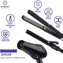Gorgio Professional Premium Multi-Grooming Kit GMG-38 (Strai...