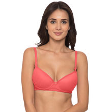 Tweens Push-Up Underwired Padded T-Shirt Bra - Coral