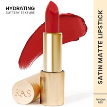 Ras Luxury Oils Lumiere Satin Matte Lipstick - Pink Cashmere - Pink Lipstick