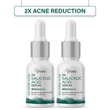 CGG Cosmetics 2% Salicylic Acid Serum - 2x Acne Reduction - Pack Of 2