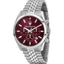 Maserati Artist Men Analog Round Stainless Steel Maroon Watch-R8853151024 (M)