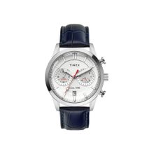 Timex Men Analog Round Leather White Watch-Tweg176Smu01 (M)
