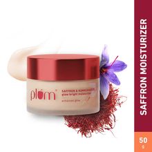 Plum Saffron & Kumkumadi Oil Glow Bright Moisturizer For Dull Skin With SPF 35 UVA & UVB Protection