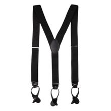 The Tie Hub Gentry Black Y Back Suspender