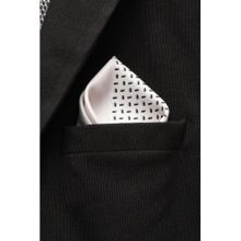 Van Heusen Men Grey Printed Party Pocket Square