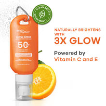 Earth Rhythm Glow Surge Brightening Broad Spectrum Sunscreen Spray SPF 50 with Vitamin C & E