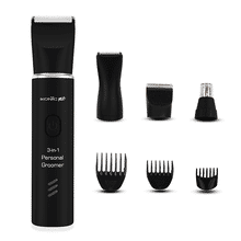 Ikonic Me Unisex 3-In-1 Personal Groomer - Black