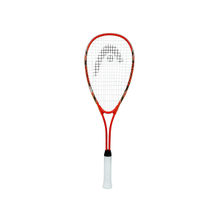 Head graphite-titanium-lined Nano Ti Tornado Squash Racquet (Orange, Black)