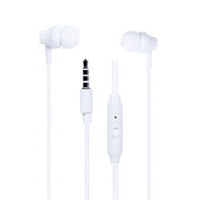 Swagme Superbass IE002 in-Ear Wired Earphones with Mic (White)