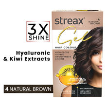Streax Gel No Ammonia 100% Grey Coverage Hair Color