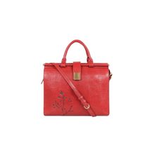 Hidesign Creation 01 Red Messenger Briefcase Laptop Bag for Men