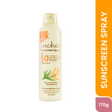 Moha Sunscreen Spray SPF 50 PA ++++ High Protection With Rice Bran Oil For Glowing Skin