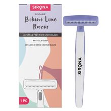 Sirona Reusable Bikini Line Razors For Women, Japanese Precision Shave For Irritation Free Shaving