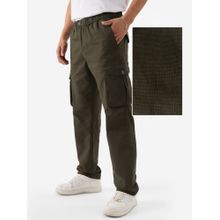 The Souled Store Green Town Men Cargo Pants