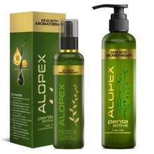 Keya Seth Aromatherapy Alopex Penta Active Hair Growth & Hair Fall Control Solution + Shampoo
