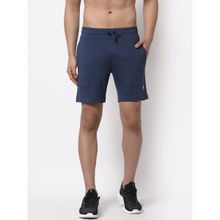 Red Tape Men's Mid Blue Active Wear Shorts